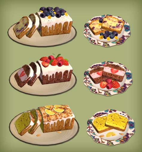 Sims 2 Food, Berry Loaf, Sims 4 Cheats, 31 Years Old, Loaf Cakes, The Sims 2, Edible Food, Loaf Cake, Sims 2