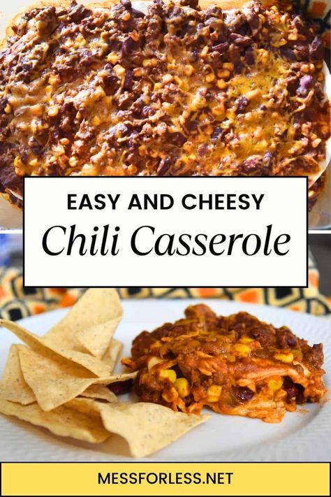 Recipes Using Can Chili, Chili Casserole Recipes, Quick Supper Meals, Quick Foods, Hormel Chili, Chili Casserole, Smoked Sausage Recipes, Hearty Chili, Tasty Meatballs