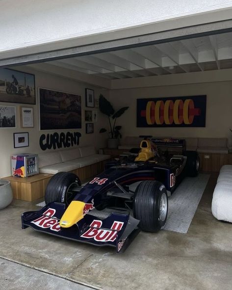 091224 - the secret of life is to waste time in ways that you like The Secret Of Life, Secret Of Life, Car Lifestyle, 1 Car Garage, F1 Car, House Loft, Stunning Prom Dresses, Garage Interior, Formula 1 Car