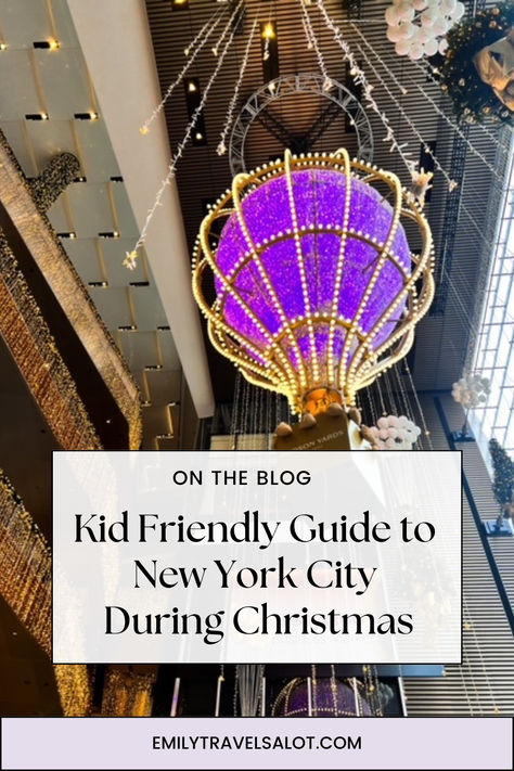 Traveling to New York City during Christmas?? This festive New York City travel guide will tell you which activities are worth visiting with kids! New York At Christmas With Kids, Things To Do In Nyc At Christmas Time With Kids, Christmas In New York With Kids, Nyc Christmas With Kids, Nyc With Kids Christmas, Nyc Christmas Bucket List, New York With Kids, New York City At Christmas, Traveling To New York City