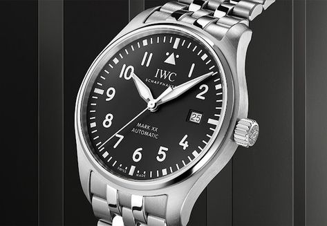 Iwc Mark Xx, Iwc Watches Pilot, Iwc Pilot, Iwc Watches, Pilot Watch, 75th Anniversary, Royal Air Force, New Green, Sports Watch