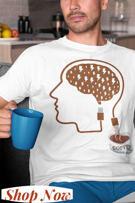 Coffee Charging Professional Coffee Drinker Loves caffeine very much They can not work without it Coffee refreshes the mind You Can Gift This Design to your Father, Mother, teacher, and Every One Who Loves Coffee design coffee tshirt#Ideas coffee tshirt Coffee Tshirt Ideas, Coffee Lovers Gift, Cool Shirt Designs, Coffee Tees, Coffee Drinker, Coffee Tshirt, Buy Coffee, Coffee Design, Coffee Shirts