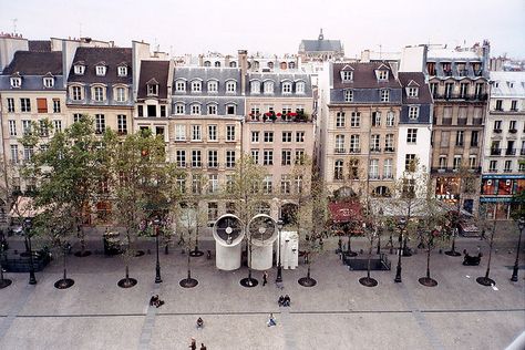 Paris Townhouses by Philip Belfer, via Flickr Empire Architecture, Centre Pompidou Paris, French Exterior, Paris Home, Centre Pompidou, Visit Paris, Row House, Paris City, Most Beautiful Cities