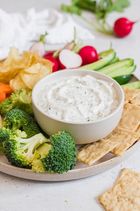 Healthy Ranch Dip With Greek Yogurt Ranch Dip With Greek Yogurt, Healthy Ranch Dip, Yogurt Ranch Dip, Dip With Greek Yogurt, Greek Yogurt Ranch Dip, Healthy Ranch, Yogurt Ranch, Greek Yogurt Ranch, Ranch Dip Recipe