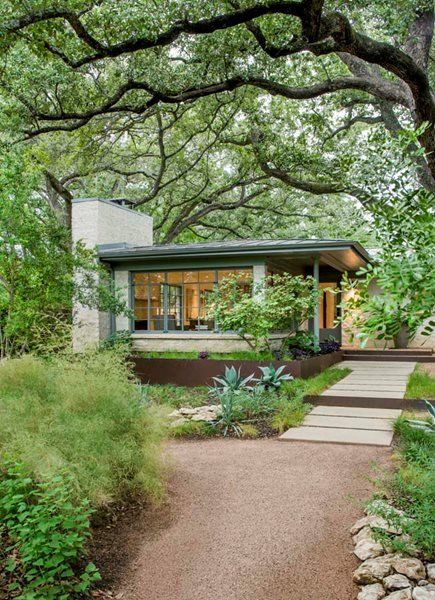 Residential Retreat in Austin - Gallery | Garden Design Austin Garden, Architecture Design Competition, Landscape Architecture Plan, Wood Candle, Landscape Architecture Design, Casa Exterior, Landscape Architects, Sustainable Garden, Architecture Plan