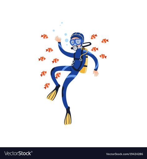 Cartoon Man Character, Character Art Poses, Illustration Of Animals, Class Theme, Fish Vector, Drawing Cartoon Characters, Cartoon Man, Exotic Fish, Man Character