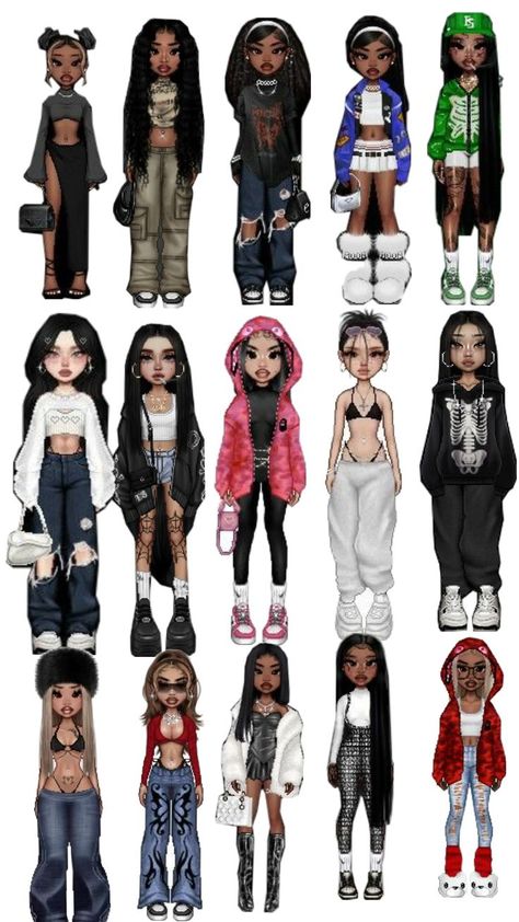 Cute Concert Outfits, Bratz Doll Outfits, Y2k Outfit Ideas, Bratz Inspired Outfits, Fits Aesthetic, Cute Everyday Outfits, Baddie Outfits Casual, Cute Simple Outfits, Really Cute Outfits