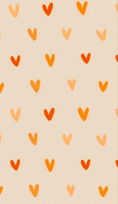 Cute Hearts Wallpaper, Hearts Wallpaper, Jelly Wallpaper, Cute Hearts, Iphone Wallpaper Pattern, Instagram Frame Template, Picture Collage Wall, Orange Aesthetic, Preppy Wallpaper