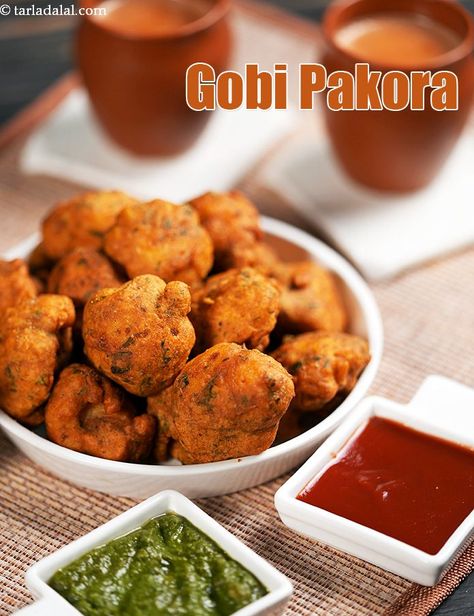 gobi pakora recipe | Indian style cauliflower pakoda | gobhi ke pakode | Gobhi Pakoda, Pakora Recipe Indian, Gobi Pakora, Cauliflower Pakora, Cauliflower Pakoda, Gobhi Recipe, Pakora Recipe, Pakora Recipes, Recipe Indian