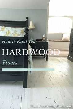 Painting your hardwood floors seems like a daunting task but in this post I'll show you how easy it can be with the right tools. Painted Hardwood Floors, Hardwood Floor Colors, Painted Wood Floors, Light Hardwood, Hardwood Floors Dark, Dark Hardwood, Wood Floors Wide Plank, Painted Floor, Tile Stencil