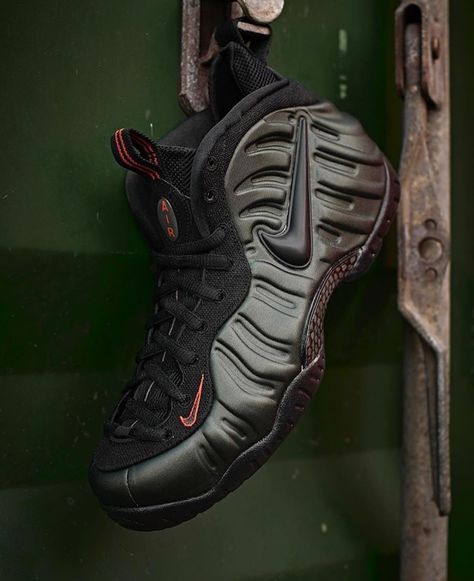 Nike Air Foamposite Pro “Sequoia” Air Foamposite Pro, Nike Foamposite, Leather Art, Streetwear Fashion Women, Sneakers Men Fashion, Sneaker Head, Men Fashion, Air Jordan Sneaker, Streetwear Fashion