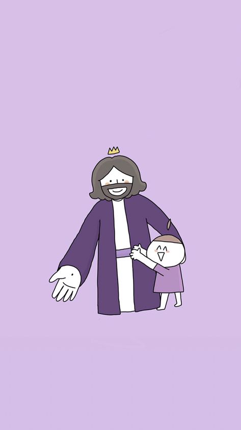 Anime Jesus, Jesus Passion, Korean Illustration, Jesus Cartoon, Jesus Drawings, Bible Illustrations, Jesus Christ Art, Jesus Art, Bible For Kids