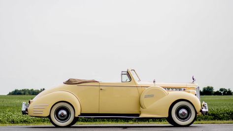 1940 Packard 160 Super 8 Convertible Coupe | S207 | Monterey 2018 Super 8, Engine Rebuild, Mecum Auction, Spare Tire, Manual Transmission, Monterey, Vintage Cars, Cool Cars, Luxury Branding