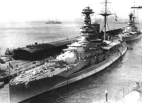 British battleship HMS Queen Elizabeth (1913) and another HMS warship (?) behind...date and location (unk). Ww2 Battleships, Sea Wolves, Hms Queen Elizabeth, Royal Navy Ships, Capital Ship, Naval History, Sea Dweller, Watercraft, Navy Ships