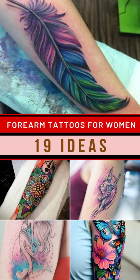 Adorn your forearm with graceful beauty through pretty tattoos for women. Discover designs that combine femininity, elegance, and artistic aesthetics to create a captivating visual impact. Womans Forearm Tattoo, Cool Forearm Tattoos For Women, Pretty Forearm Tattoos For Women, Side Forearm Tattoo Women, Outer Forearm Tattoo, Cool Forearm Tattoos, Forearm Tattoo Women, Arm Tattoos For Women, Pretty Tattoos For Women