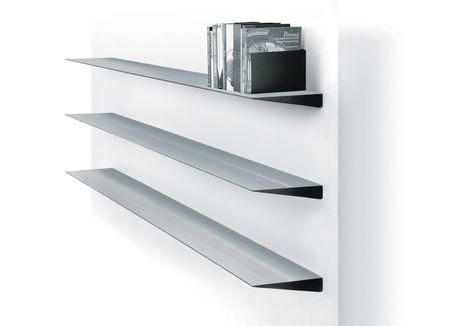 WOGG TARO aluminium wall shelf by Wogg | STYLEPARK Aluminum Shelves, Bookshelf Design, Lego Storage, Corporate Culture, Big Boy Room, Ceramic Studio, Metal Furniture, Wall Shelf, Display Cabinet