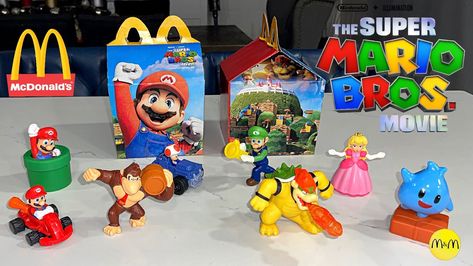 Super Mario Toys, Brothers Movie, Movie 2023, Mcdonalds Toys, Super Mario World, Super Mario Brothers, Sonic Adventure, Happy Meal Mcdonalds, Mario Brothers