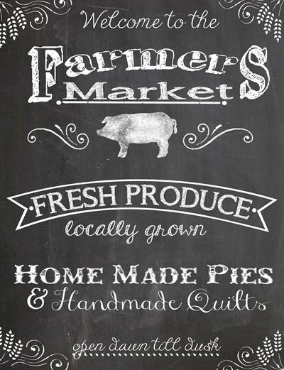 Greenhouse Projects, Primitive Labels, Horticulture Therapy, Fall Chalkboard, Farmers Market Sign, Fruit Market, Chalkboard Print, Corner Shop, Market Sign