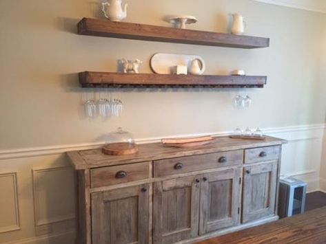 buffet Bedrooms Bookshelves, Baby Room Ideas Neutral, Diy Farmhouse Shelves, Hutch Buffet, Cabinet Designs, Diy Dining Room, Dining Room Hutch, Dining Room Remodel, Room Shelf