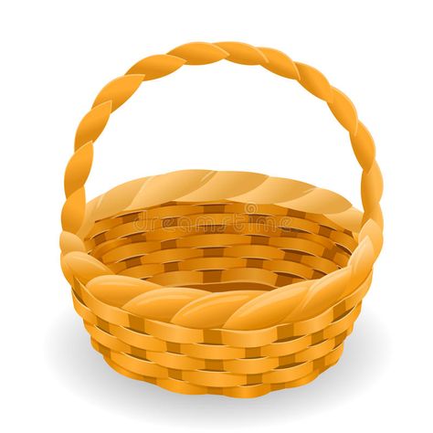 Wicker basket icon vector symbol royalty free illustration Basket Illustration, Basket Cartoon, Basket Drawing, Cartoon Pictures, Bamboo Basket, Free Illustration, Wicker Basket, Background Illustration, Cartoon Pics