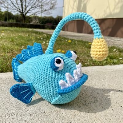 Zoomigurumi Favorites - Amigurumi.com Crochet Angler Fish, Amigurumi Ideas, Angler Fish, Amigurumi, Fish, Sewing, Knitting, Crochet