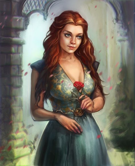 Marjorie Tyrell, Margaery Tyrell Fanart, Margaery Tyrell Art, Tyrell Fanart, Fire Fanart, Margery Tyrell, Game Of Thrones Artwork, Margaery Tyrell, The North Remembers