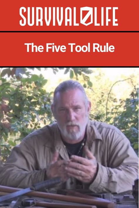 In this article, popular survivalist Dave Canterbury talks about the Five Tool Rule. #EDT #EDC #DIY #pockettool #survivalgear #survivaltools #bushcraft Dave Canterbury, Urban Survival, Pocket Tool, Survival Life, Survival Tools, Taken For Granted, Work At Home, Survival Tips, Canterbury