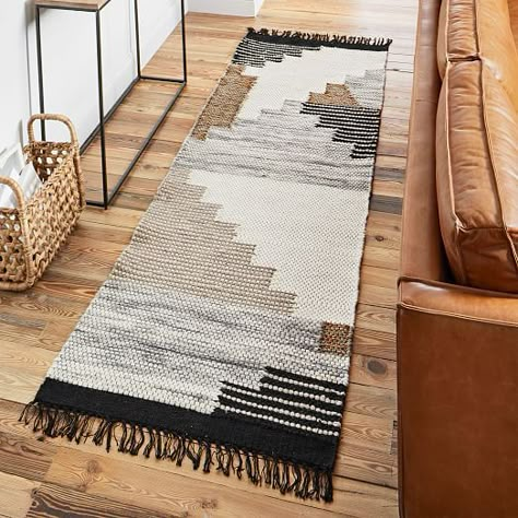 Colca Wool Rug | west elm Colca Wool Rug, West Elm, New Apartment, Bath Rug, Bath Rugs, Decoration Design, Bathroom Rugs, Where The Heart Is, First Home