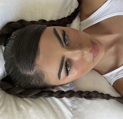 Twisted Heart, Sleek Hairstyles, Aesthetic Hair, True Beauty, Bun Hairstyles, Baby Hairstyles, Hair Inspo, Pretty People, Sleep Eye Mask