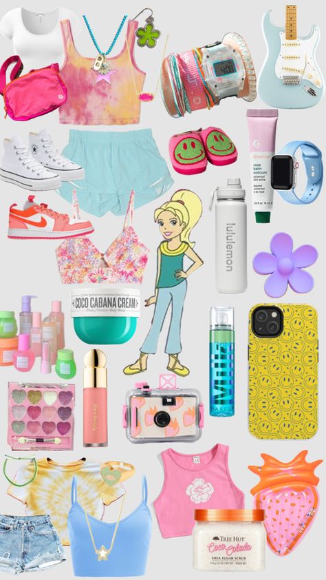 Polly Pocket Aesthetic, Pocket Aesthetic, Emo Outfits For Girls, Childhood Aesthetic, Beauty Vibes, Pink Preppy, Emo Outfits, Polly Pocket, Yellow Top