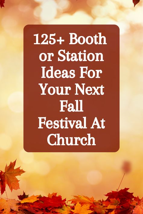 Fall Festival Food, Harvest Festival Games, Fall Festival Booth, Church Harvest Festival, Harvest Festival Crafts, Activities For Older Kids, Fall Festival Activities, Fall Festival Party, Fall Festival Decorations