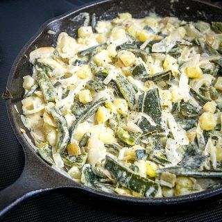 Rajas: Creamy Poblano Strips with Potatoes Poblano Recipes, Poblano Peppers Recipes, Roasted Poblano, Radish Recipes, Mexican Cooking, Stuffed Poblano Peppers, Peppers Recipes, Mexican Food Recipes Authentic, Perfect Side Dish