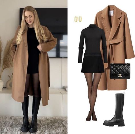 Beige Wool Coat Outfits Winter, Brown Coat Outfit Winter Classy, Classy Outfits For Winter, Winter Outfits Photoshoot, Brown Coat Outfit Winter, Cozy Pregnancy Outfits, Winter Outfits Pregnant, Winter Outfits Pants, Winter Outfits Office