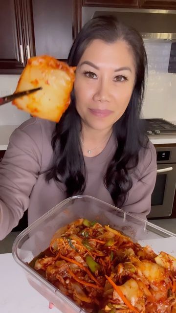 Kimchi Fish, What Do You Eat Kimchi With, Water Kimchi, Is Kimchi Good For You, Quick Kimchi Recipe Napa Cabbage, Best Ways To Eat Kimchi, Pickled Things, Make Kimchi, Eat Enough