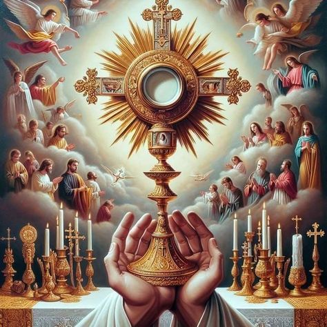 Eucharistic Adoration Wallpaper, Eucharist Art, Adoration Prayer, Jesus Images Hd, Adoration Catholic, Jesus Smiling, Mary Jesus Mother, Mother Mary Pictures, Church Altar Decorations