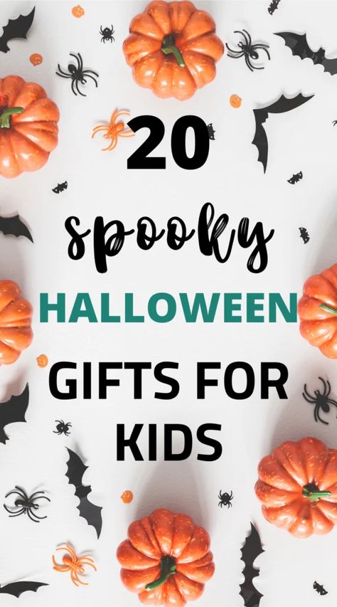 Discover the best Halloween gifts for kids, from spooky to funny gifts, from toys to craft projecst, find the perfect present for kids to gift them this Halloween! Halloween Gifts For Grandkids, Diy Halloween Gifts For Kids, Halloween Prizes For Kids, Halloween Gift Ideas For Kids, Halloween Gifts For Kids, Halloween Diy Kids, Halloween Prizes, Diy Halloween Gifts, Kids Halloween Gifts