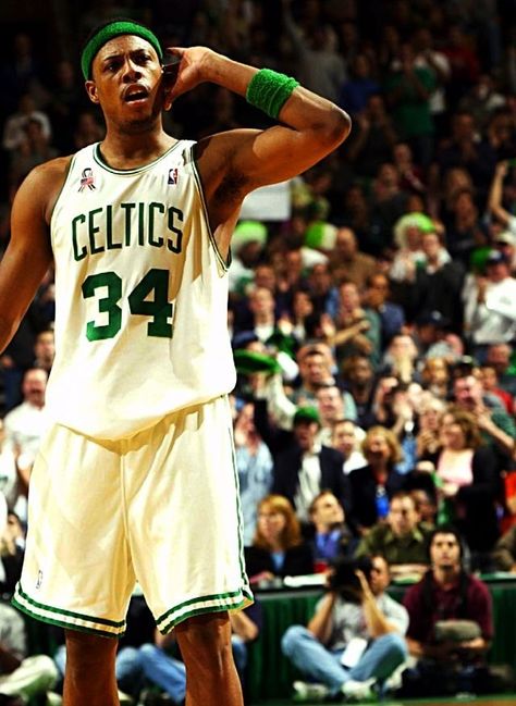 Paul Pierce Boston Celtics Boston Celtics Tattoo, Paul Pierce Celtics, Porzingis Celtics, Boston Celtics Logo Wallpapers, Boston Celtics Art, Paul Pierce, Girls Basketball Shoes, Nba History, Celtic Pride