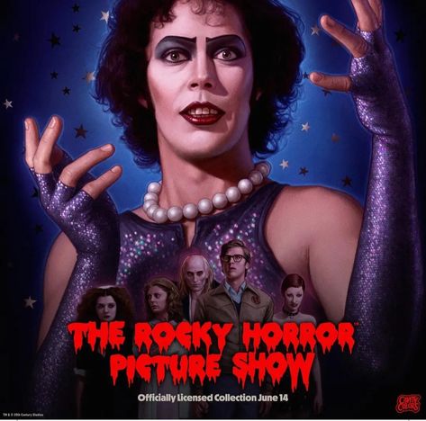 The Witches 1990, Frank N Furter, Horror Comedy, Rocky Horror Show, Show Makeup, Horror Party, The Rocky Horror Picture Show, A Nightmare On Elm Street, Horror Posters