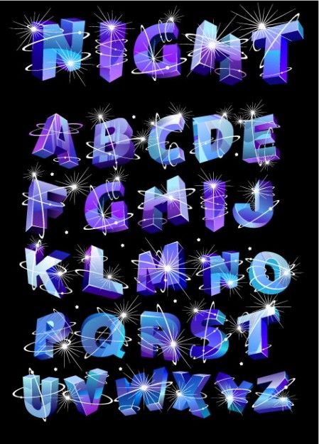 Three-dimensional vector alphabet flash material Cute Abc Letters, Graffiti Alphabet Styles, Vector Alphabet, Alphabet Style, Graffiti Words, Graffiti Lettering Fonts, Typography Alphabet, 타이포그래피 포스터 디자인, Graffiti Alphabet