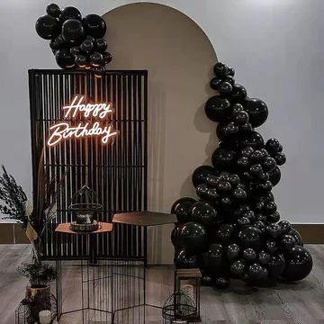 17 Doğum Günü, 30th Birthday Themes, 30th Birthday Decorations, 21st Birthday Decorations, Balloon Chain, 30th Bday, Birthday Party Theme Decorations, Birthday Balloon Decorations, 18th Birthday Party