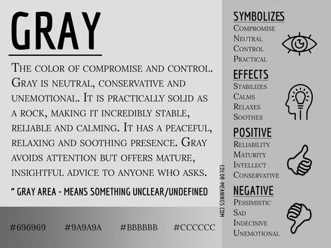 Gray Color Meaning: The Color Gray Symbolizes Compromise and Control - Color Meanings Gray Candle Meaning, Purple Color Meaning, What Do Colors Mean, What Colors Mean, Colour Personality, Small Wave Tattoo, Birth Colors, Colour Psychology, Colour Therapy