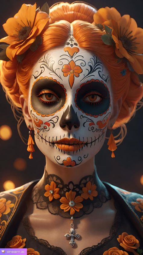 Catrina makeup