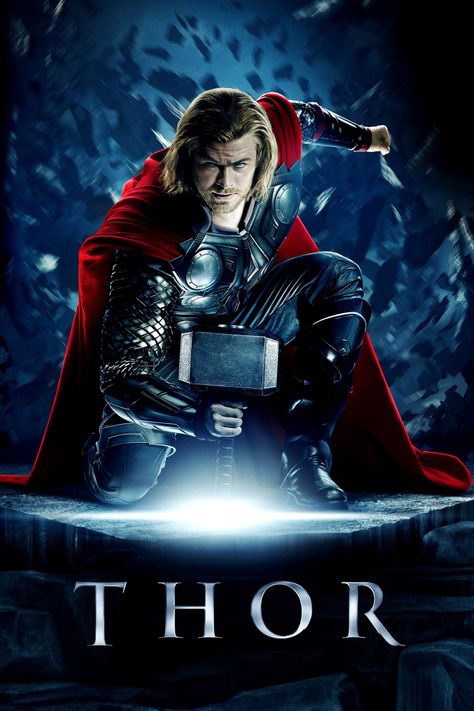 Thor Posters, Thor Movie, Thor Film, Thor Art, Thor 2011, 2011 Movies, The Mighty Thor, Marvel Superhero Posters, Fiction Movies