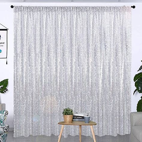 Sequence Backdrop, Sparkle Backdrop, Shimmer Backdrop, Wedding Photo Backdrop, Glitter Backdrop, Curtains Wall, Backdrop For Birthday, Sequin Backdrop, Silver Wedding Anniversary