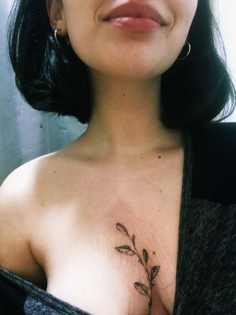 Sternum Leaf Tattoo, Leaf Sternum Tattoo, Sternum Chest Tattoo, Sternum Flower Tattoo, Floral Sternum Tattoo, Leaf Tattoo, Sternum Tattoo, B Tattoo, Chest Tattoo