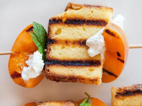 Elevate store-bought pound cake with these 10 easy, fancied-up takes on the versatile dessert. Breakfast Ideas For Two, Grilled Apricots, Cake Slices, Store Bought Cake, Appetizers For A Crowd, Weekend Cooking, Pound Cake Recipes, Classic Desserts, Stone Fruit