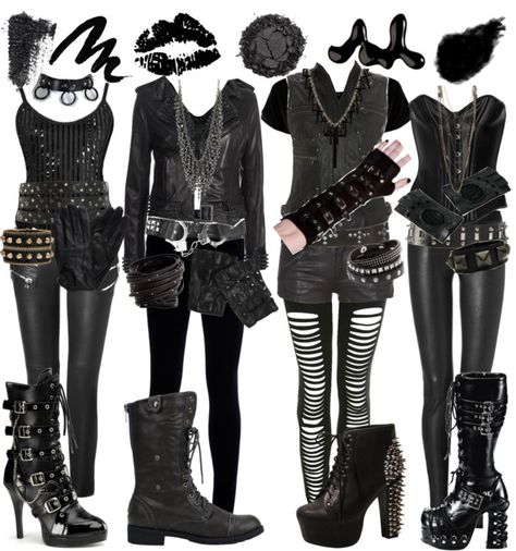 "How to dress like Black veil Brides X3" by alltimeinsane-slytherinmybedplzz ❤ liked on Polyvore Mode Rockabilly, Scene Girl, Look Grunge, Goth Clothing, Gothic Clothes, Rock Outfits, Clothes And Shoes, Veil Brides, Emo Outfits