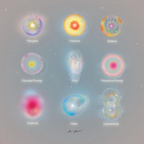 Universe Astethic, Aura Shapes, Body Aura, Energy Arts, Energy Art, Spiritual Artwork, 카드 디자인, Aura Colors, Take Note