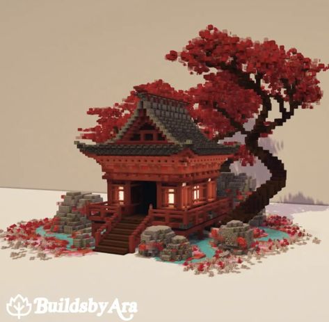 Chinese Style Minecraft House, Japanese Temples Minecraft, Small Japanese Style Minecraft House, Minecraft Small Japanese Shrine, Japanses Houses Minecraft, Minecraft Japanese Greenhouse, Minecraft Japanese Boat, Japanese Hut Minecraft, Minecraft Japanese Entrance