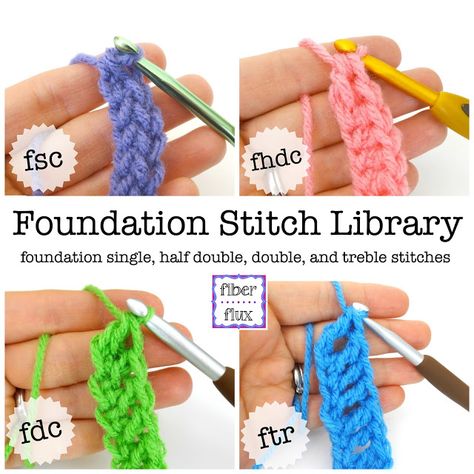 Library Crochet, Foundation Crochet, Library Pics, Crochet Help, Crocheting Tips, Crochet Tips, Amazing Video, Crochet Lessons, Crochet Stitches For Beginners